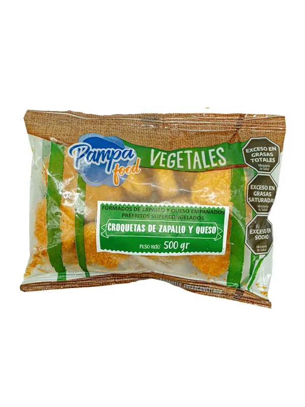 croquetas de zapallo y queso